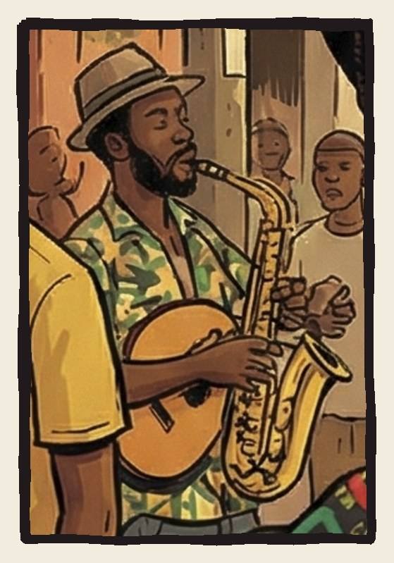 The music.